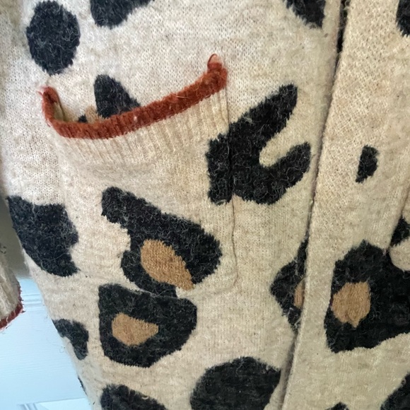 Boutique Leopard print king cardigan - Picture 4 of 4